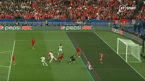 2022年歐冠決賽 - 本澤馬進球