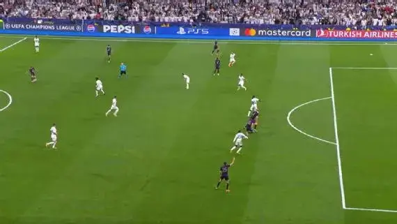 2024年拜仁慕尼黑對皇家馬德里（歐冠準決賽）