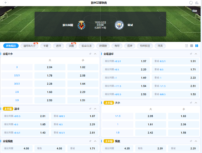 歐冠賠率-08